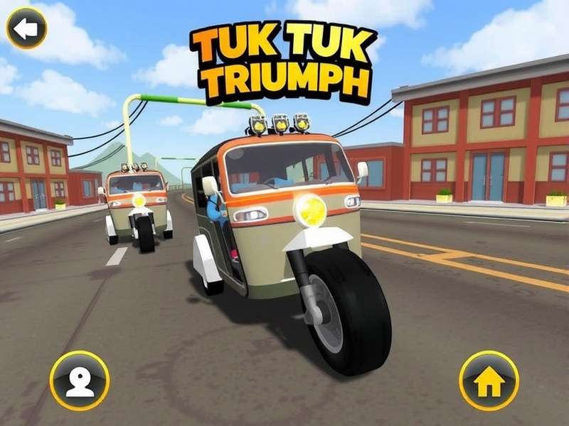 Tuk Tuk Triumph Gameplay Screenshot